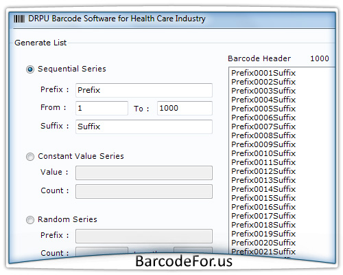 Barcode Generator for Healthcare Industry