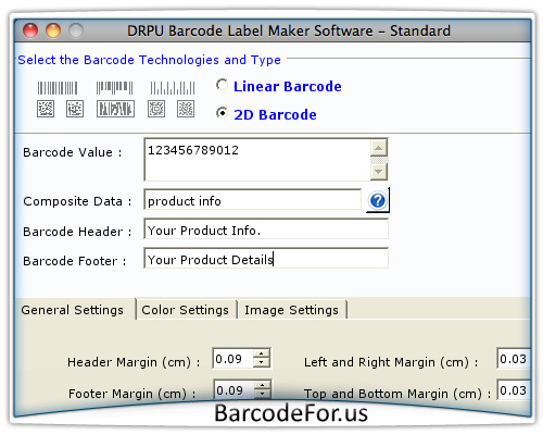 Barcode Generator for Mac