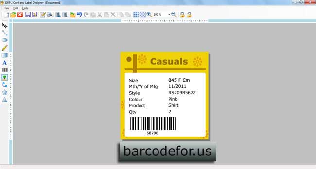 Screenshot of New Year Card Designing Software