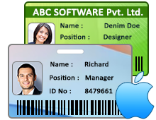 Mac ID Card Design Software package