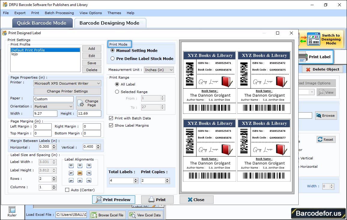 Print Settings